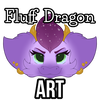 Fluff Dragon Art